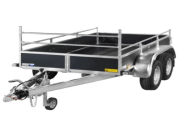 Tandem open aanhanger