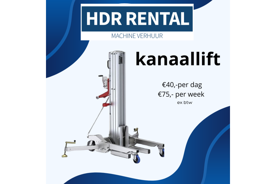 kanaallift - HDR Rental - 3