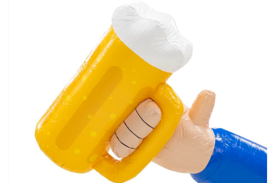 Abraham opblaaspop - Feestje het Gooi - 3