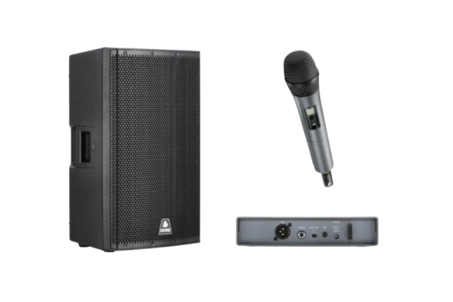 Speaker met microfoon (draadloos) - Event Gear BV - 1