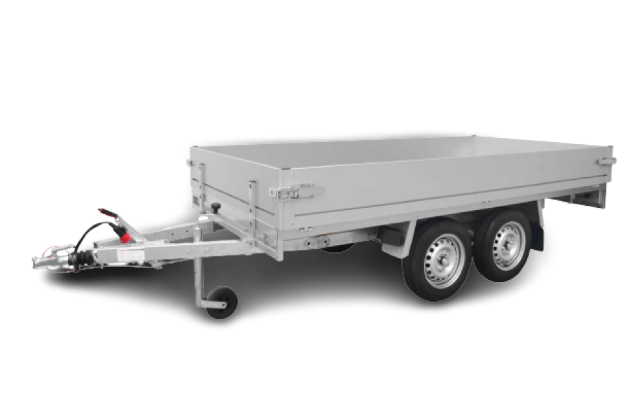 Plateauwagen - Trekbak - 1