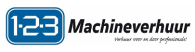 123 Machineverhuur logo