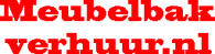 Meubelbak verhuur logo