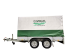 Aanhanger met huif (dubbelasser) | 2000 kg logo