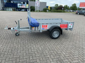 Open aanhanger | Geremd