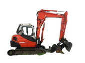 Kubota 8T graafmachine 8000 KG