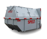 10m³ Gesloten houtafvalcontainer