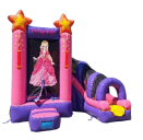 Springkussen met glijbaan