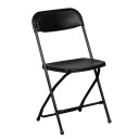 Klapstoel zwart