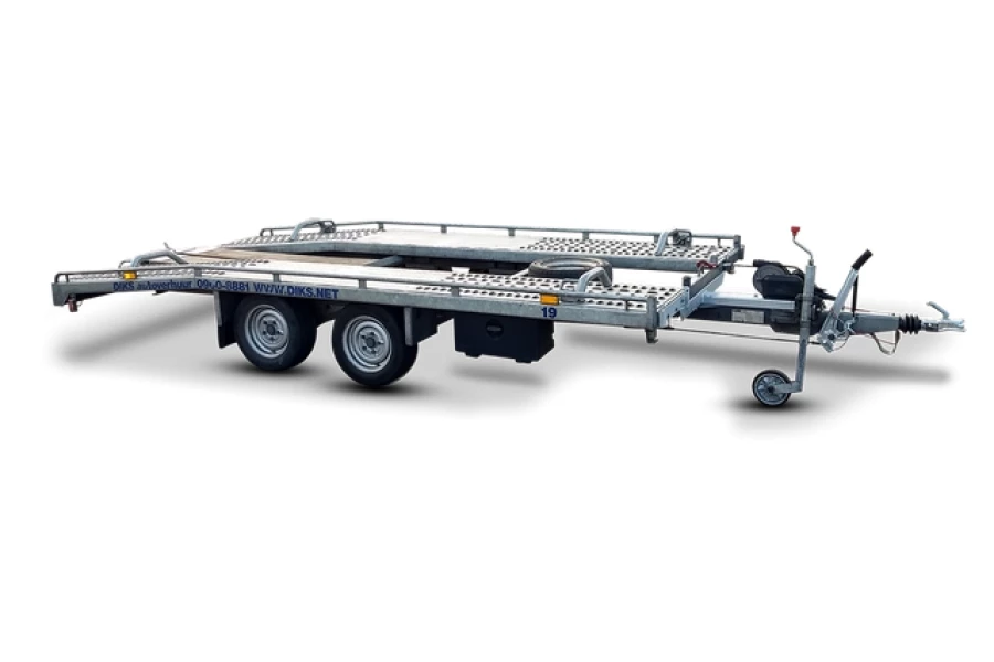 Autotransporteur aanhanger - Diks Autoverhuur - 1