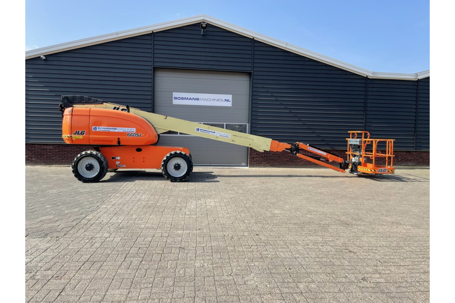 Knik- telescoophoogwerker diesel | 21m - Bosmans Machines B.V. verhuur - verkoop - 1