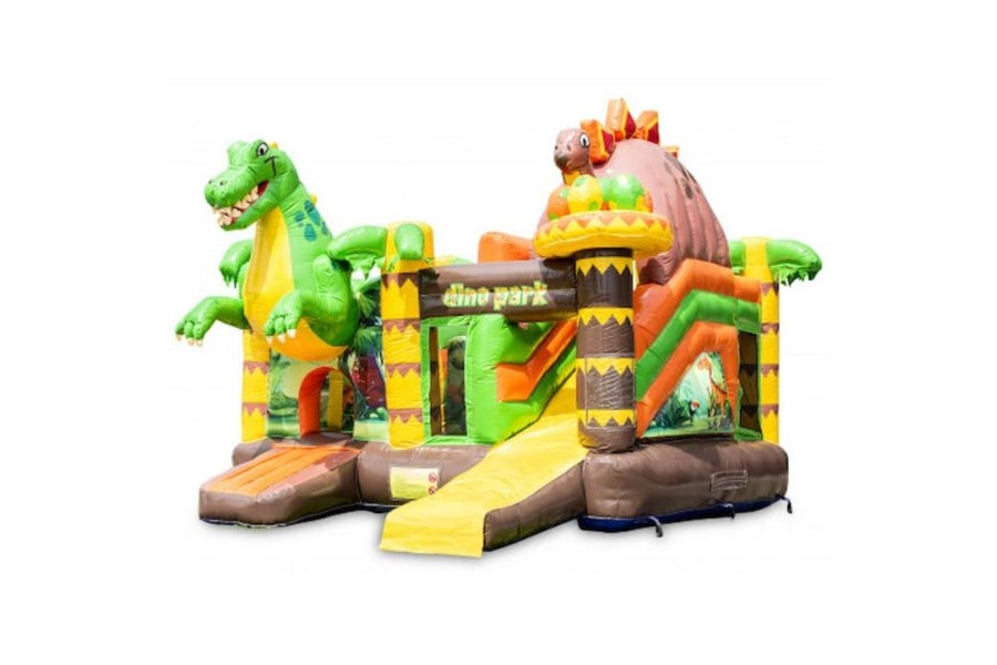 Open springkussen Dino multiplay - Konings Kidsparty - 1