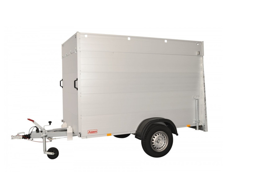 Gesloten aanhanger huren in Ten Boer - Aanhangertotaal - 1