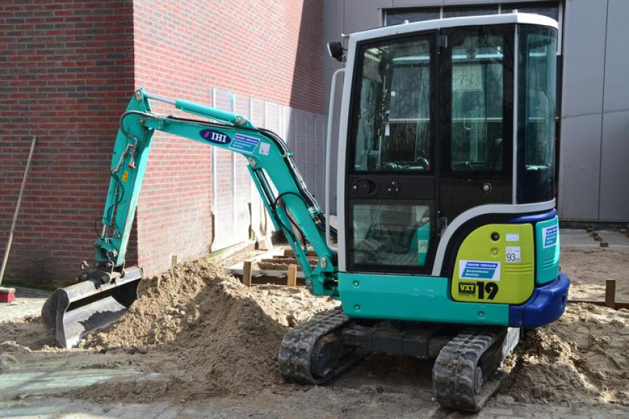 Minigraafmachine | 1.5 ton - Dekker Verhuur - 1