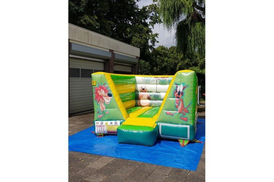 Springkussen open | Jungle - Yvons springkussenverhuur - 1