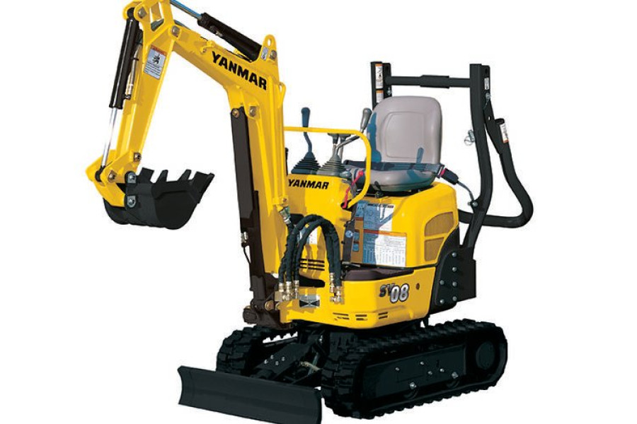Minishovel | Yanmar SV08 - Arensman Machines - 1
