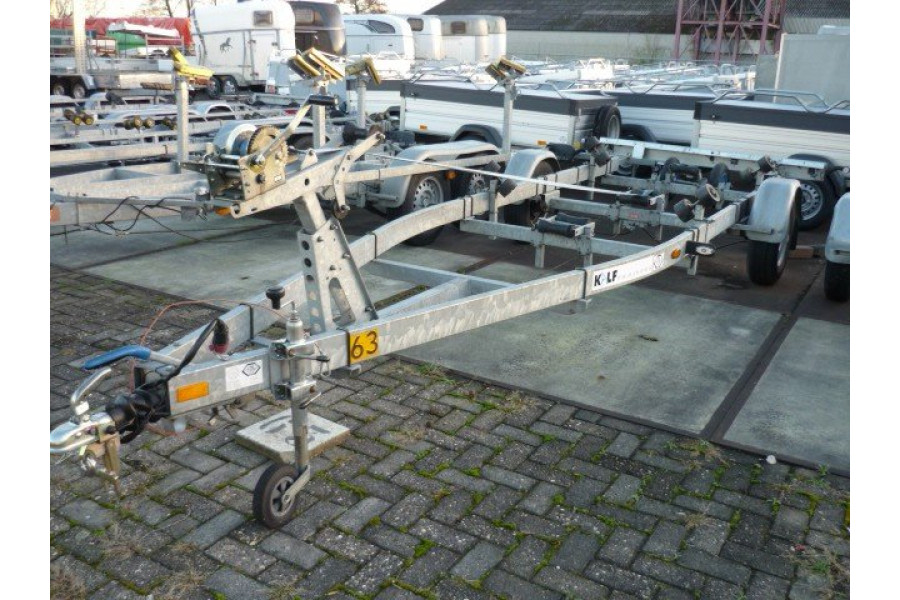 Boottrailer | enkelas - Aanhangwagenbedrijf van de Burgwal - 1