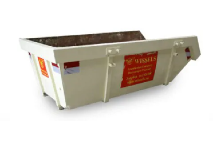 6m³ Dak met isolatie afvalcontainer - Wissels Afvaltransport - 1