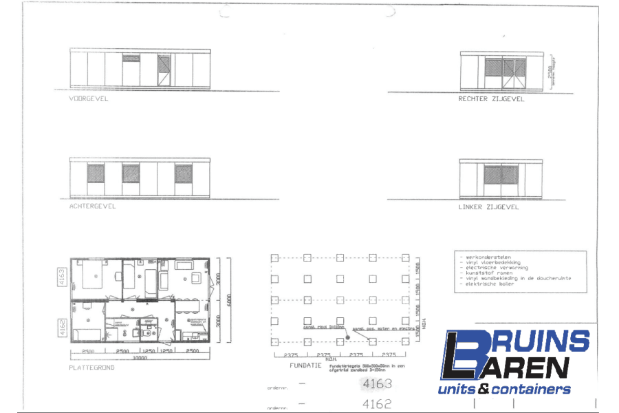Schakelunits - Bruins Laren units & containers - 1