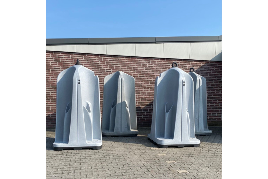 Plaszuil 1 persoons - Spapens Toiletverhuur - 1