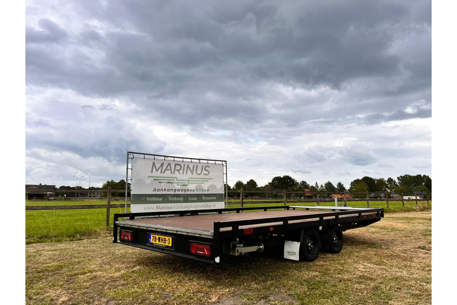 Autotransporter 3500KG - Marinus Aanhangwagens Gilze - 1