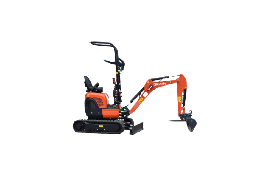 Kubota 1T graafmachine 1000 KG - Tuinmachinesverhuur Kleijnen - 1