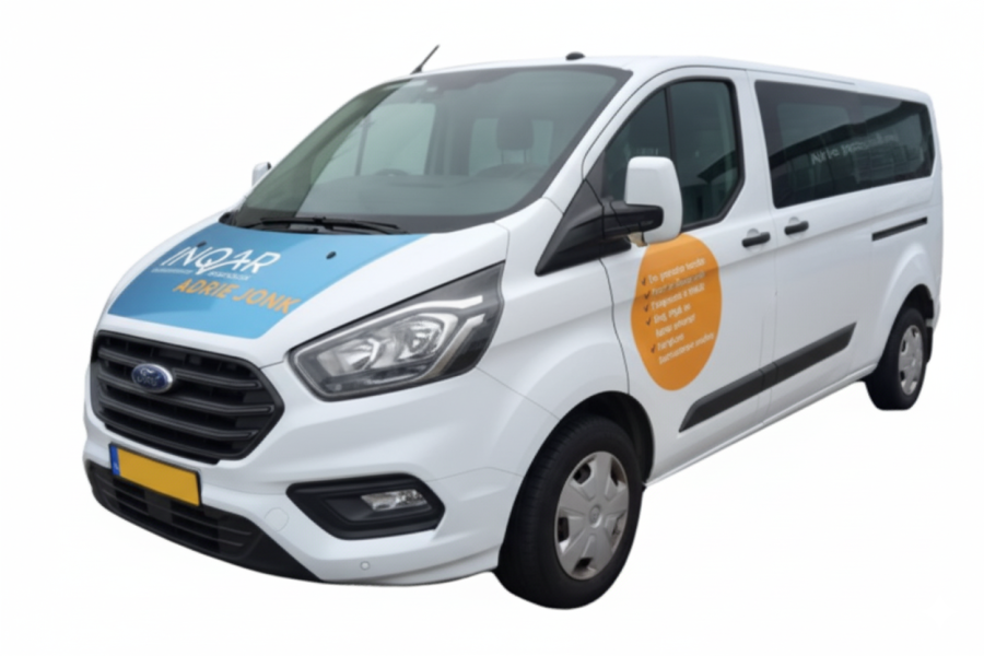 Personenbus 9 persoons Custom Combi - INQAR Adrie Jonk Autoverhuur - 1