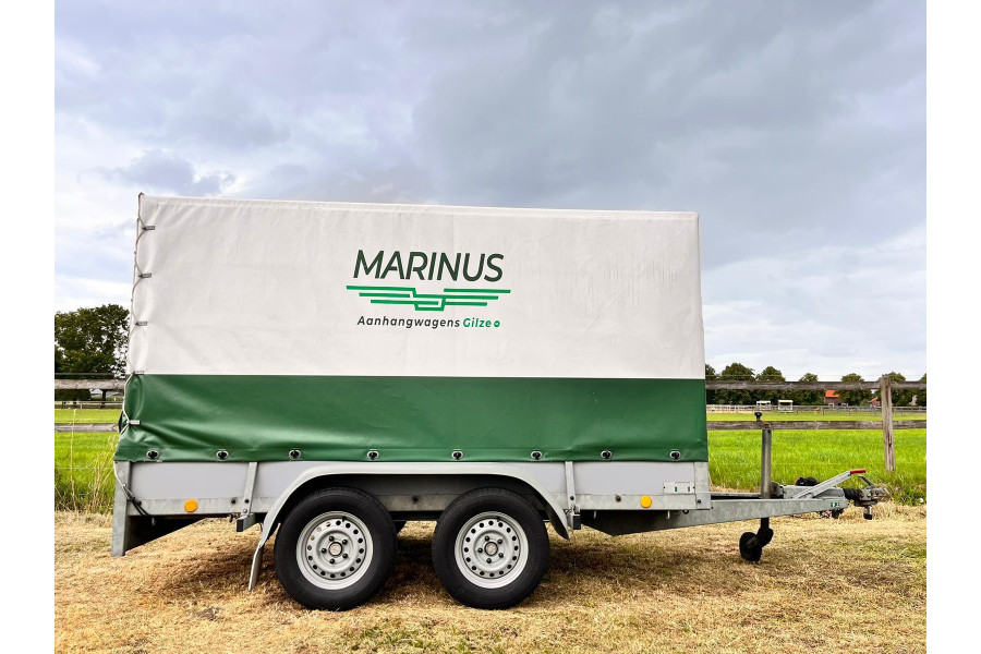 Huif bakwagen 3.5 x 1.5 - Marinus Aanhangwagens Gilze - 1