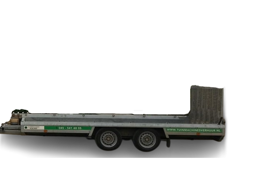 Hulco aanhangwagen - Tuinmachinesverhuur Kleijnen - 2