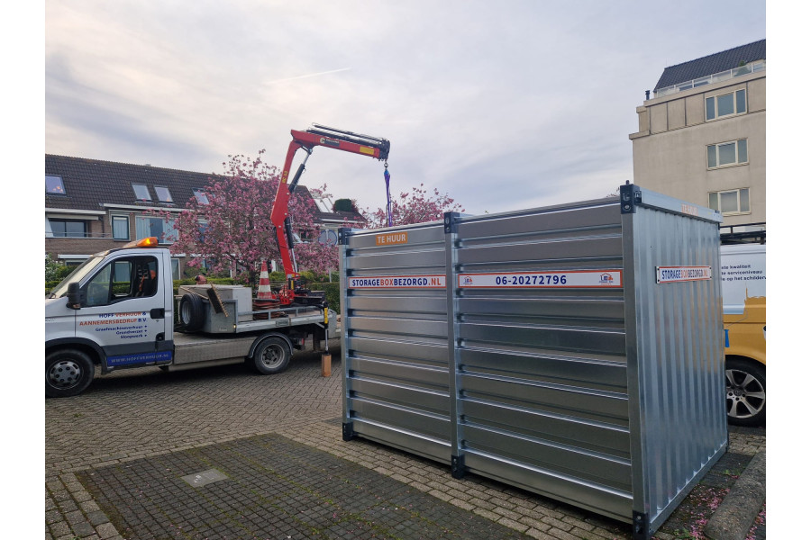 Opslag container bij u geplaatst - Storage Box Bezorgd - 5
