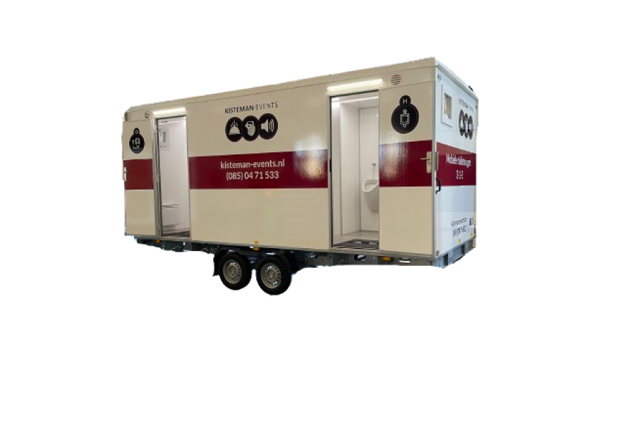 3-1-3 mobiele toiletwagen - Kisteman-events - 1