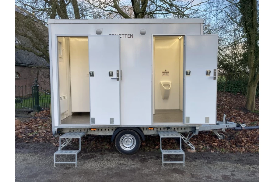 4 persoons luxe toiletwagen - Lamain Verhuur - 2