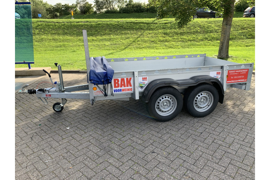 Tandem open aanhanger | Geremd L - Tango Carwash & aanhangwagenverhuur Havendreef - 1