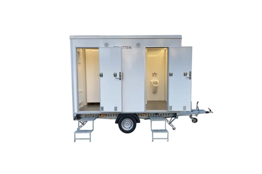 4 persoons luxe toiletwagen - Lamain Verhuur - 1