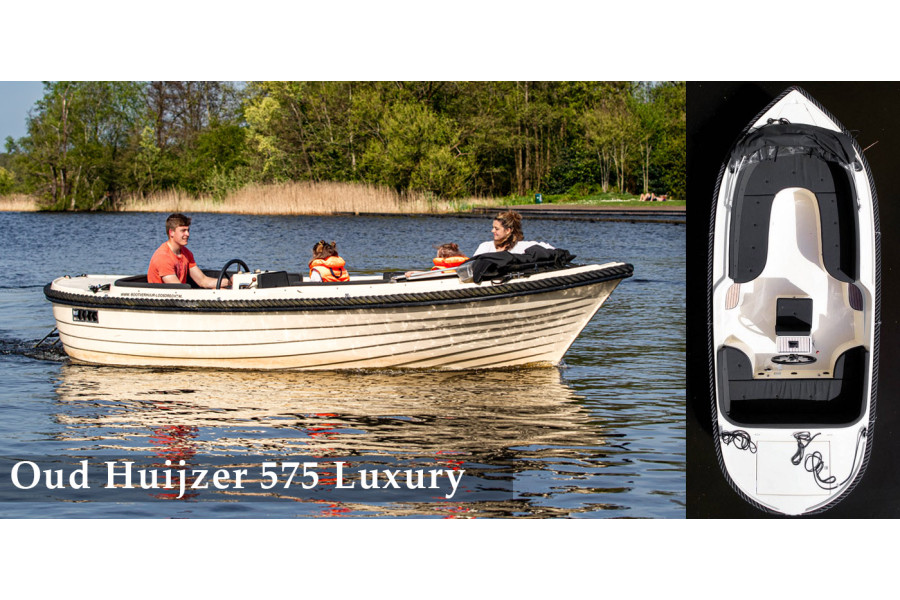Oud Huijzer Luxury | 5,75 meter - Bootverhuur Manten - 1