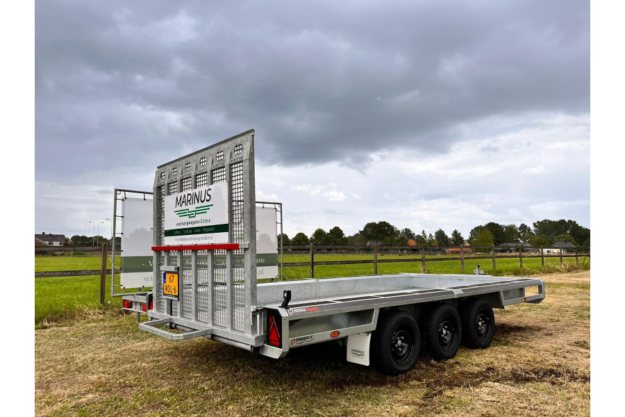 Machine transporter 3500KG - Marinus Aanhangwagens Gilze - 4