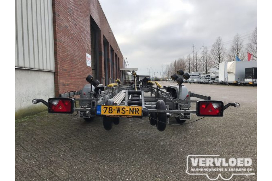 Boottrailer tandemasser kantelbaar - Vervloed Aanhangwagens & Trailers - 4