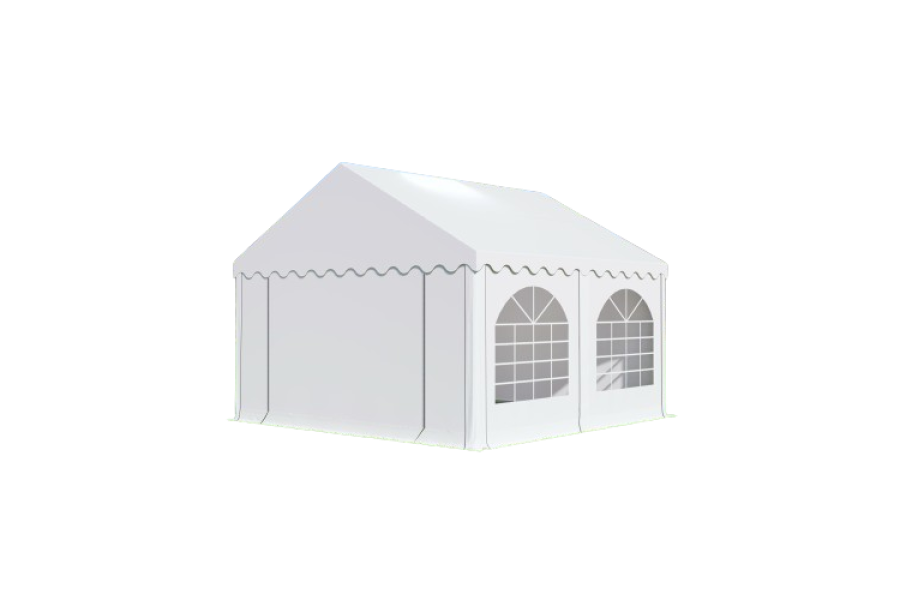 Partytent wit 4x4 meter - Party Verhuur Hollink - 1
