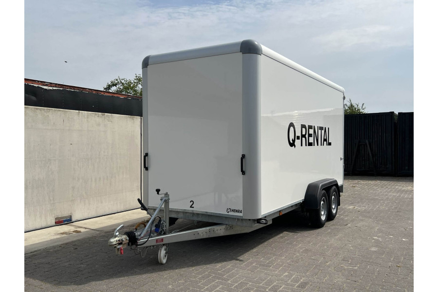 Gesloten aanhanger | 19m3 - Q-Rental - 4
