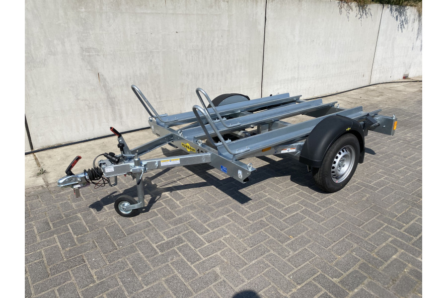 Motortrailer geremd tot 750KG - Q-Rental - 6