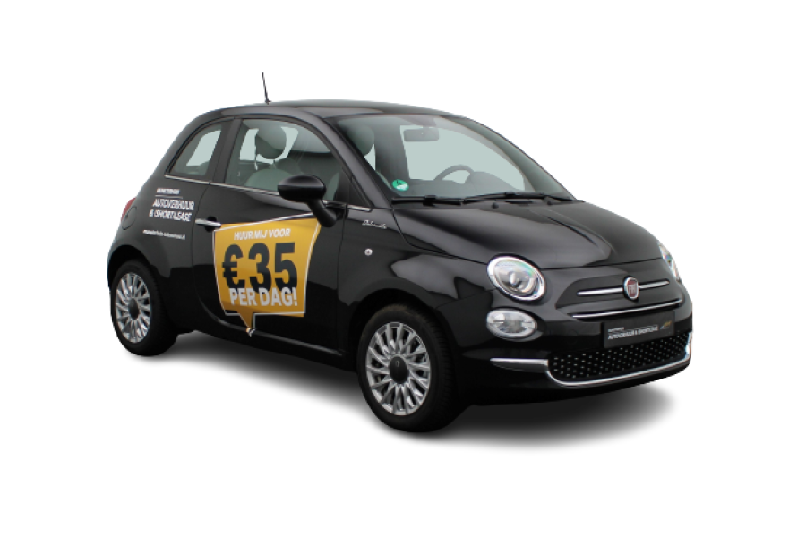 Hatchback Fiat 500 - Munsterhuis Autoverhuur - 1