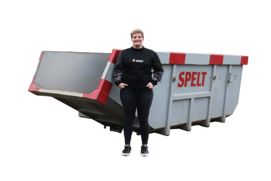 12m³ Grofvuilcontainer - Spelt Afvalinzameling - 2
