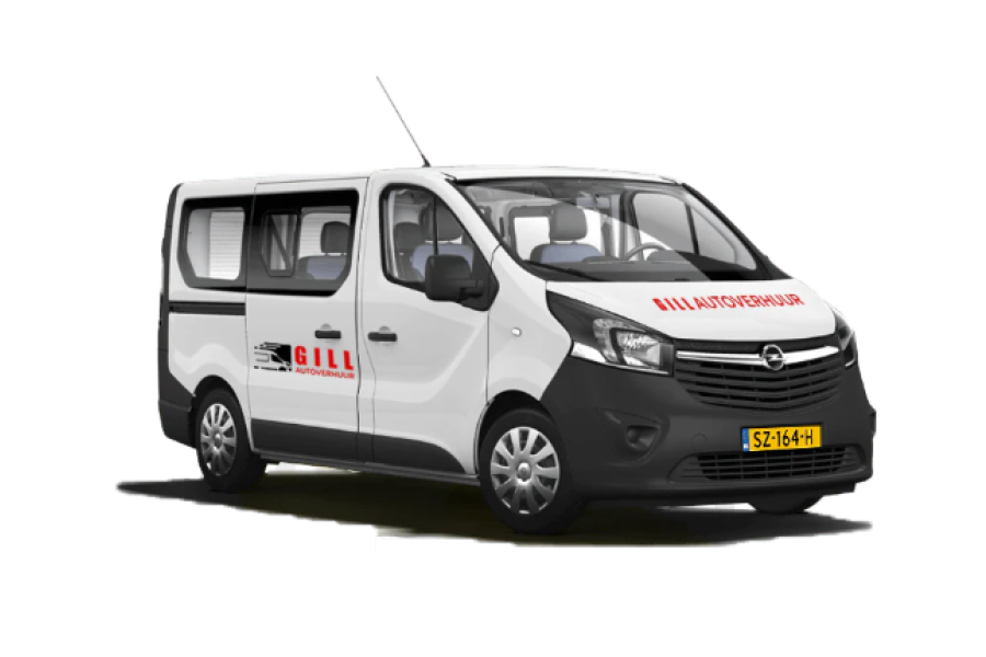 9 Persoonsbus | Opel Vivaro - Gill Autoverhuur - 1