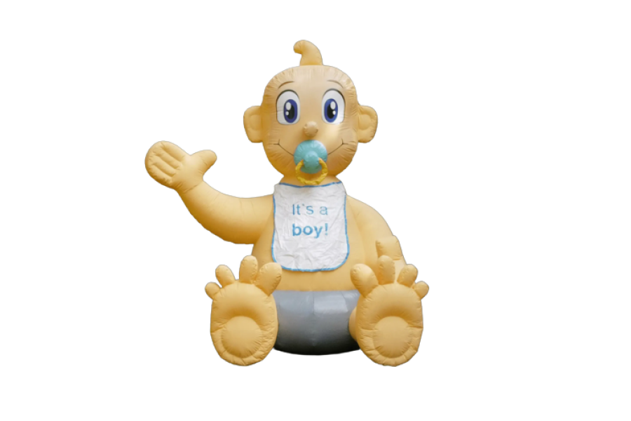 Baby opblaaspop - Berend Verhuur - 1