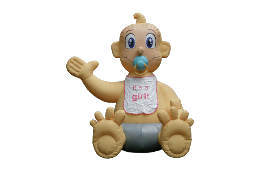 Baby opblaaspop - Berend Verhuur - 2