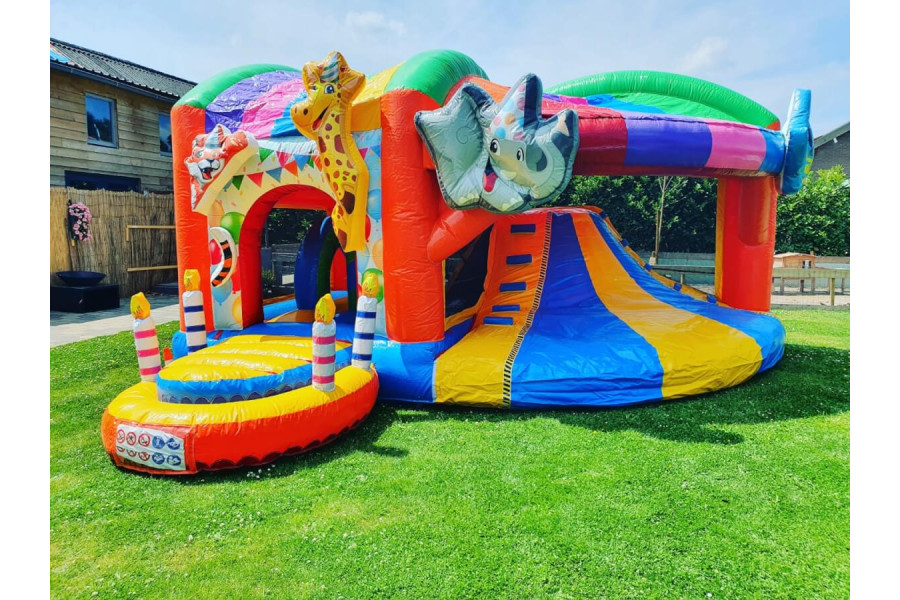 Springkussen Multiplay XL Party - Plezier en Spel - 1