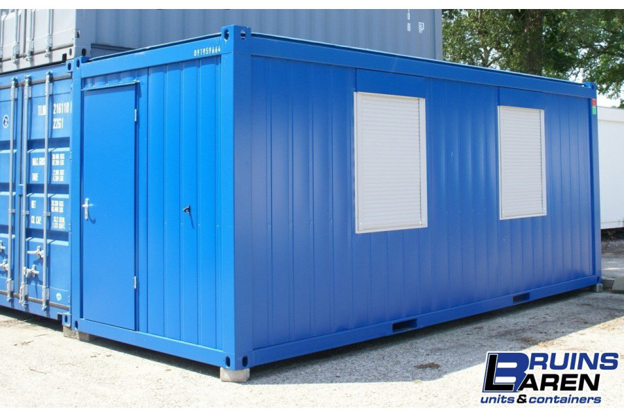 Kantoorunit | 2,44 x 6 - Bruins Laren units & containers - 1