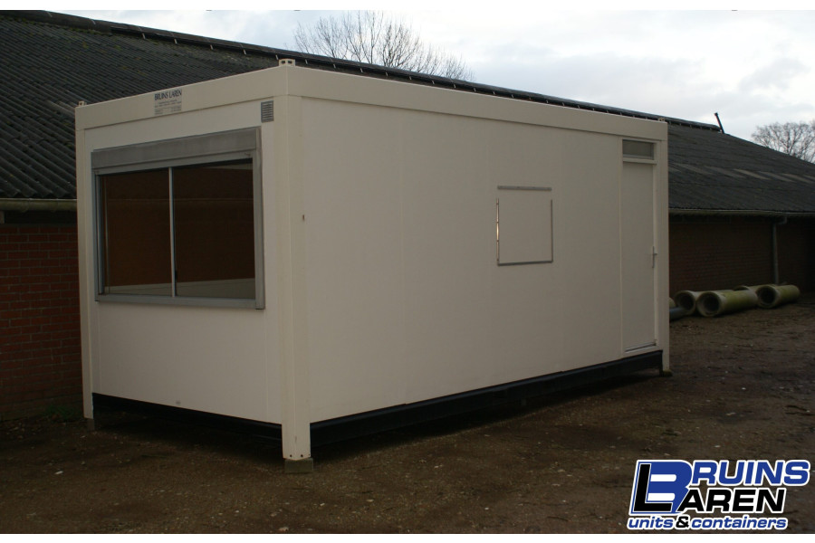 Kantoorunit | 2,44 x 6 - Bruins Laren units & containers - 4