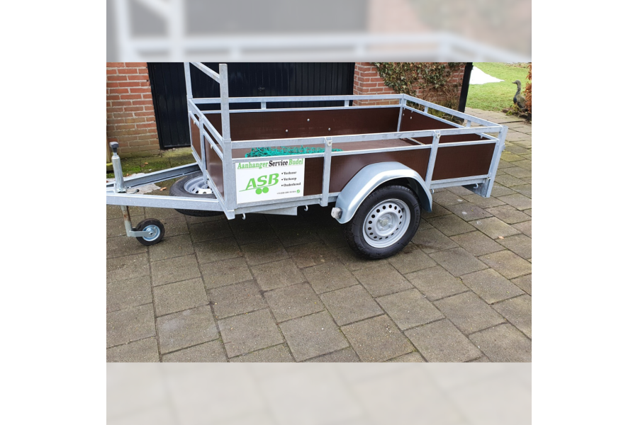 Open enkelasser O1 - Aanhanger Service Budel - 1