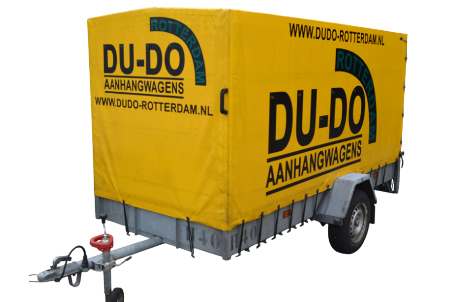 DU-DO Aanhangwagens | Gesloten aanhanger met huis van 5,6m3